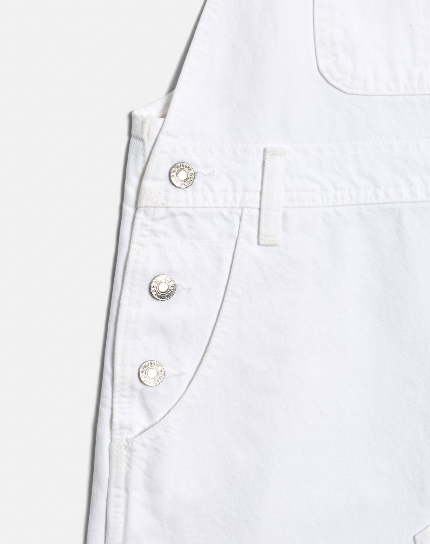 The Overall Dress - White