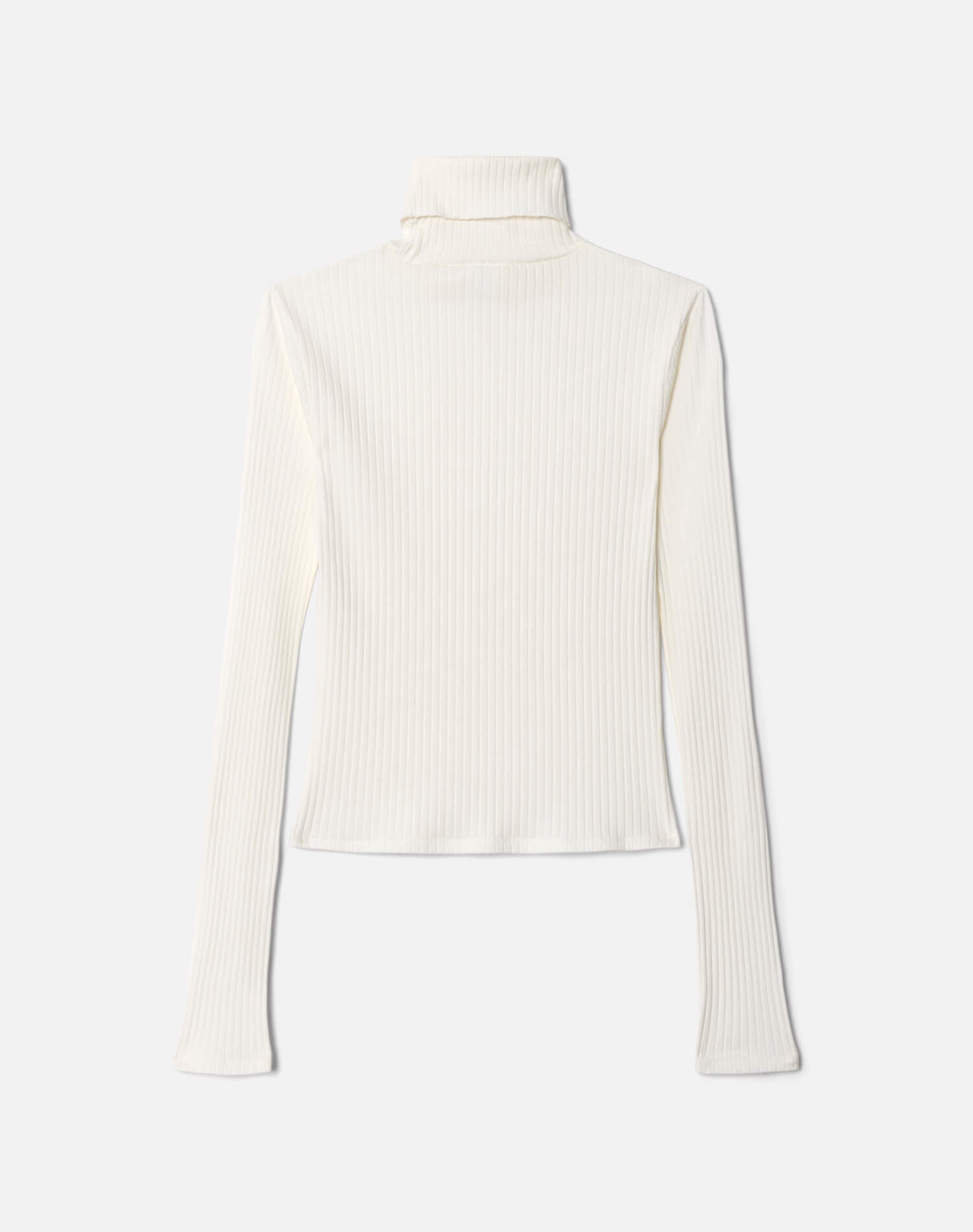 Hanes Ribbed Turtleneck - Vintage White