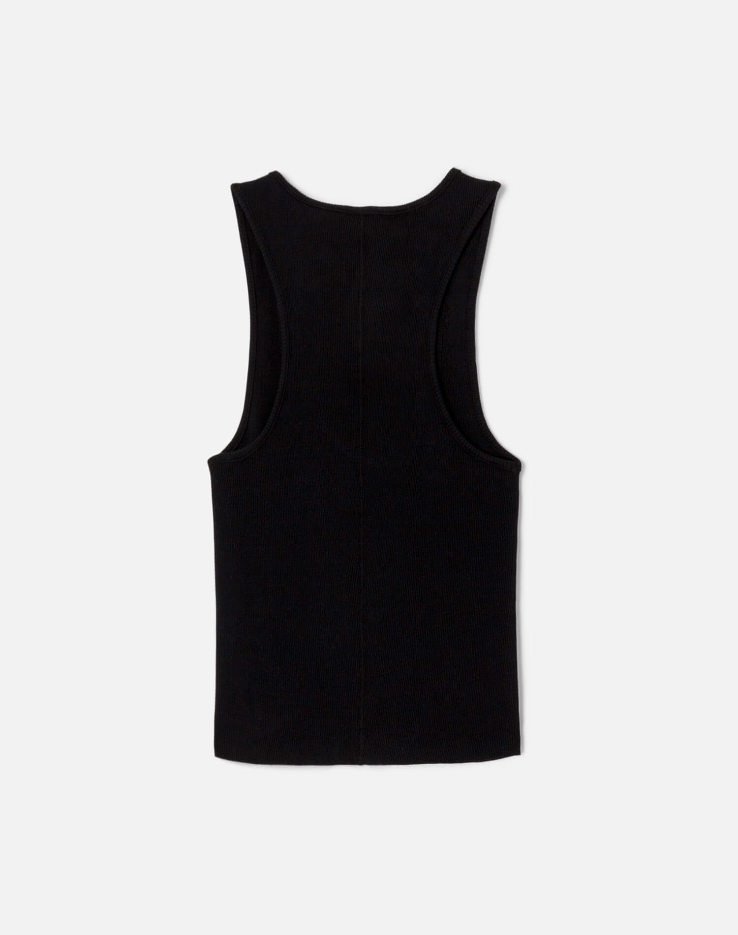 Hanes Cut Off Tank - Black